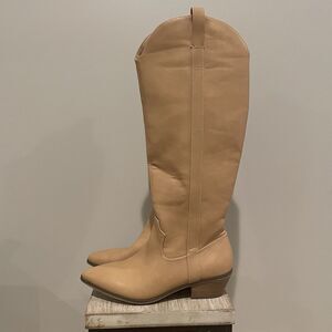 Universal Thread Women’s Light Brown Sommer Western Riding Boots Size 8 1/2 NWT